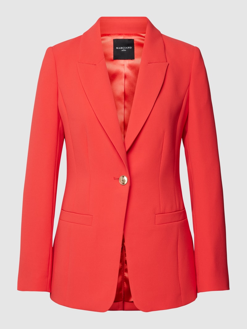 Blazer mit Strukturmuster Modell 'MOIRA' in kirschrot
