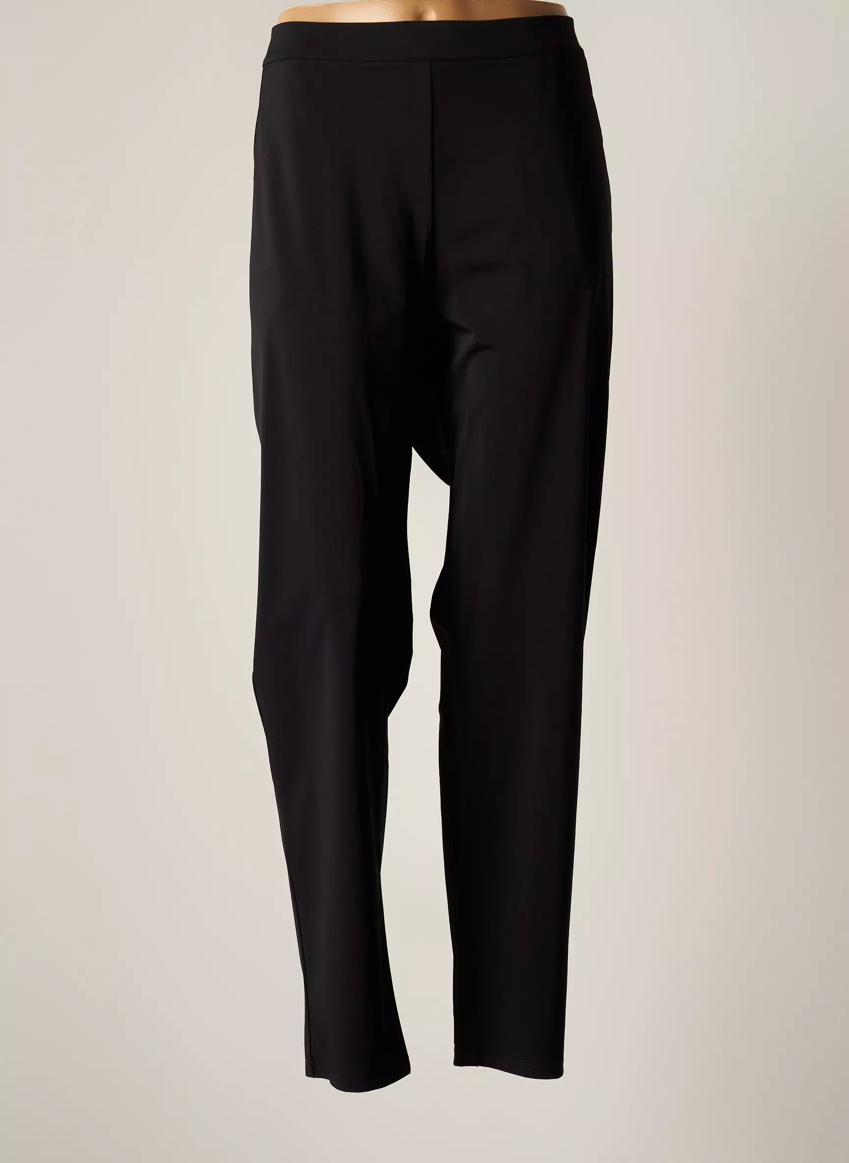 Maloka Pantalons Slim Femme couleur noir