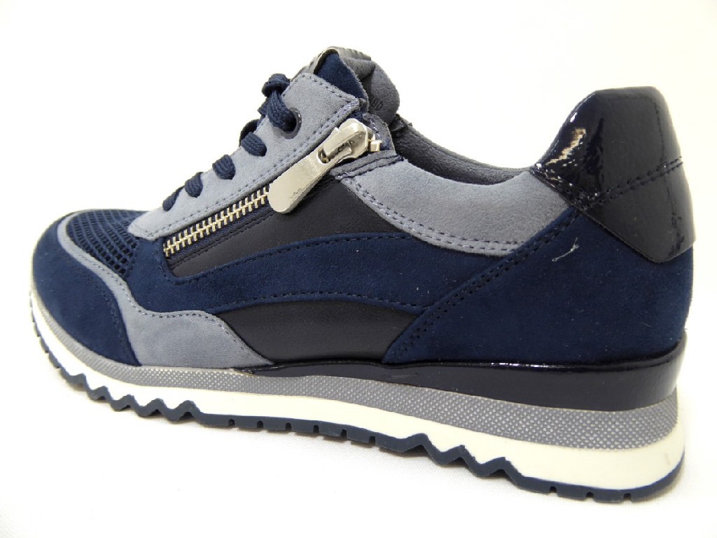 MARCO TOZZI Freizeit Schnürer blau
