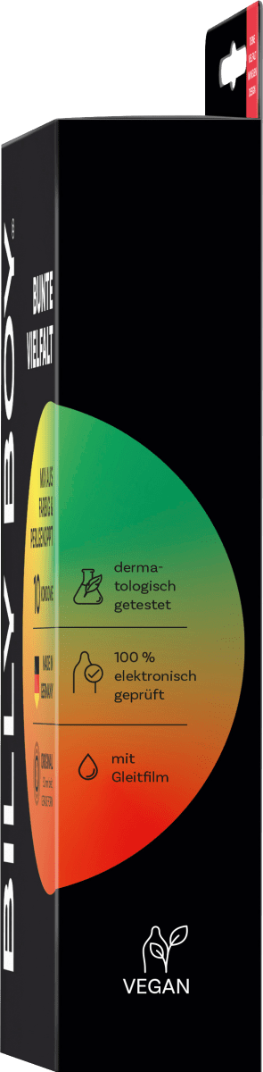 Kondome Bunte Vielfalt, Breite 52 mm, 10 St