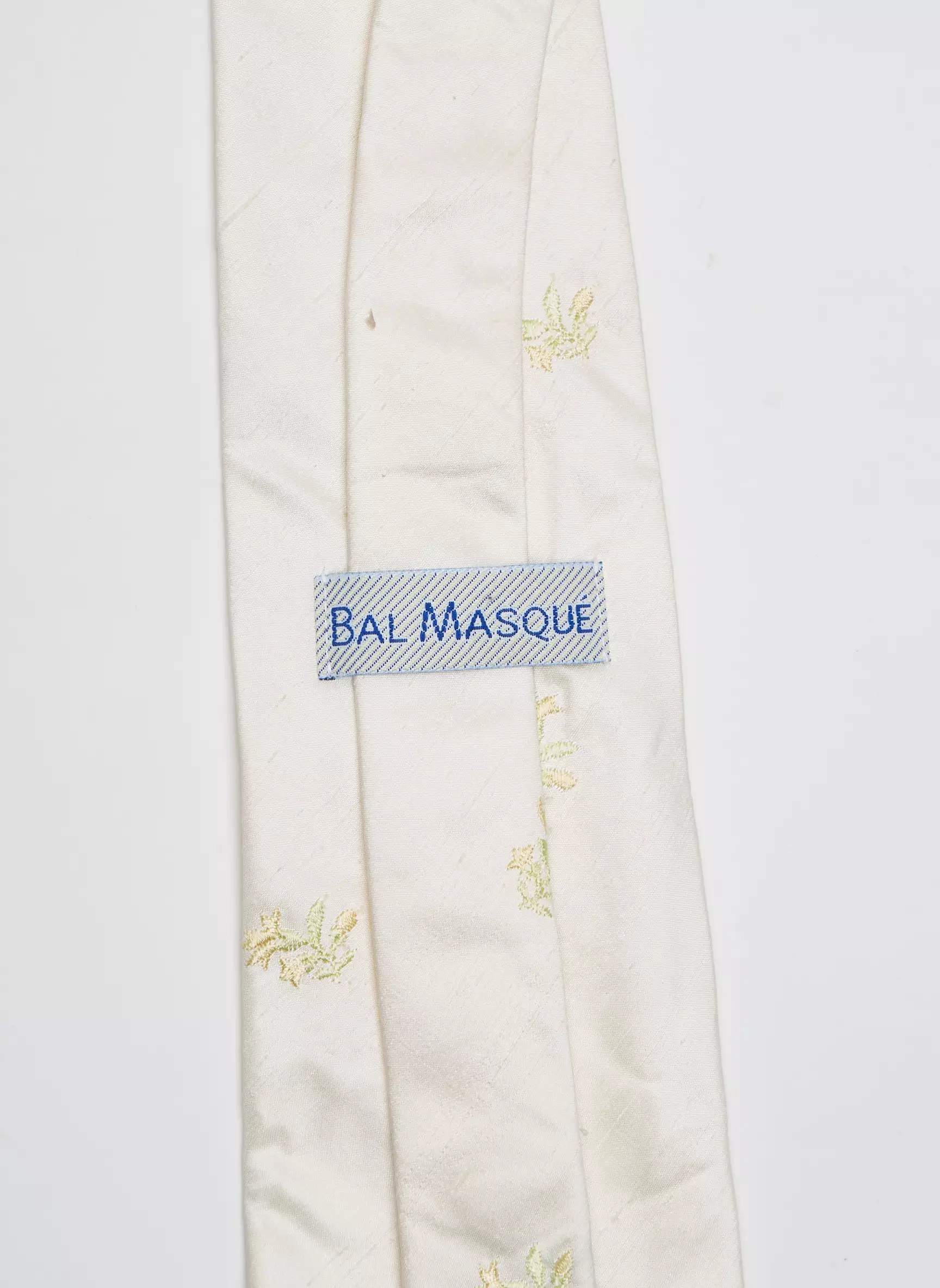 Bal Masque Cravates Homme couleur blanc