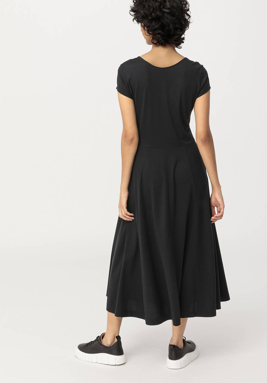 Jersey-Kleid aus reiner Bio-Baumwolle