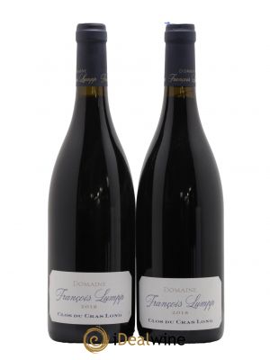 Givry 1er Cru Clos du Cras Long François Lumpp (Domaine)  2018 - Lot de 2 Bouteilles