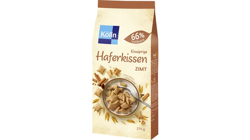Kölln Knusprige Haferkissen Zimt 275 g