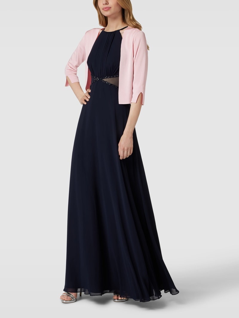 Cropped Jacke aus Viskose-Mix in rosé