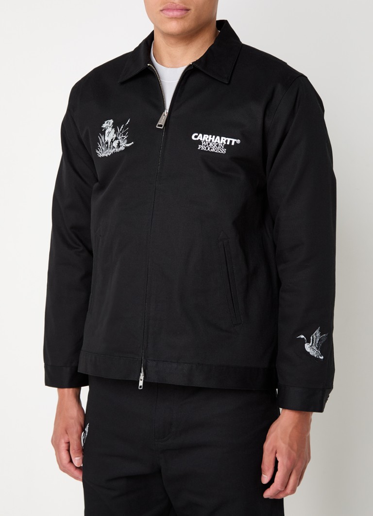 Μπουφάν Carhartt WIP Ducks με πλαϊνές τσέπες και κέντημα