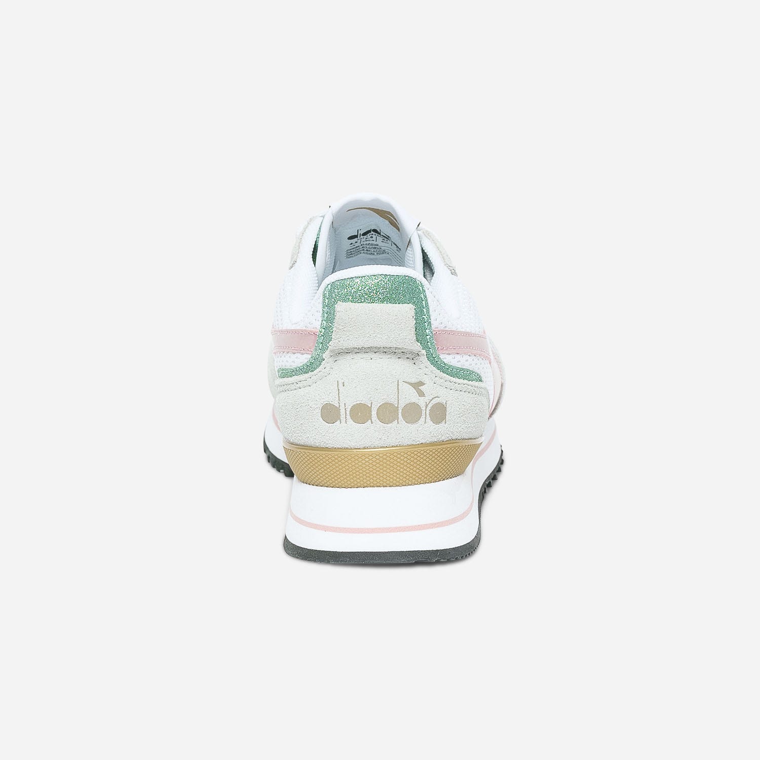 Tennis femme DIADORA beige et rose