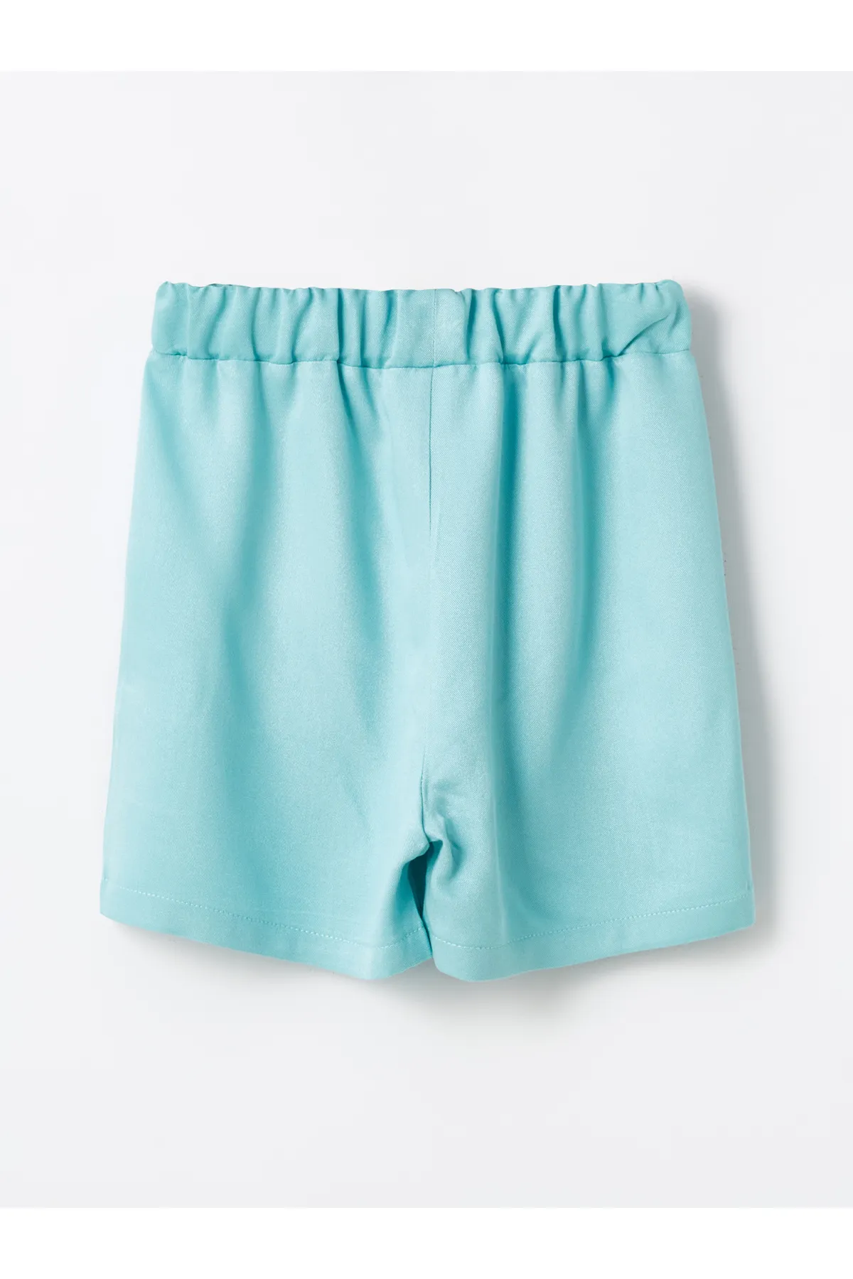 LC Waikiki  Kurzärmliges, bedrucktes T-Shirt und Shorts für Babys mit Rundhalsausschnitt, 2er-Set