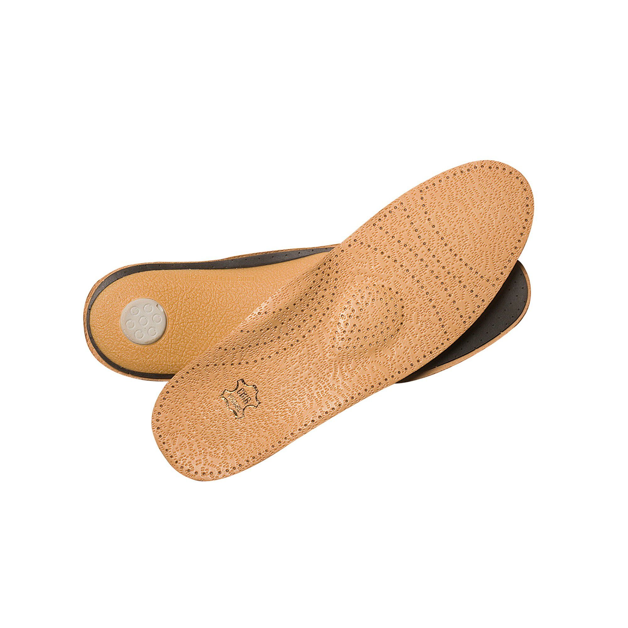Semelles anatomiques cuir