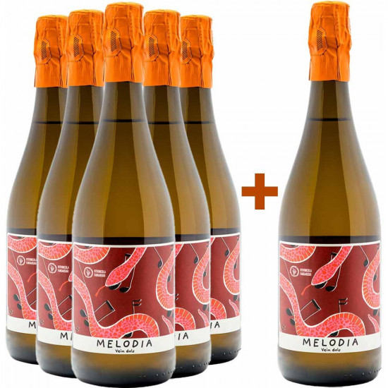 5+1 Paket Melodia Vino dolce Emilia IGP - Soc. Agr. Vitivinicola Fangareggi