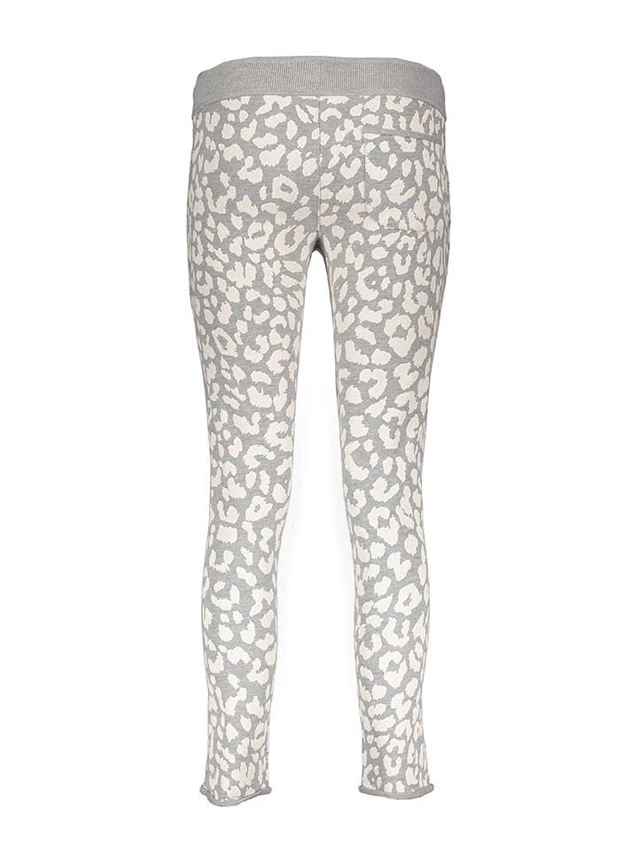 Juvia Sweathose in Grau/ Creme günstig kaufen