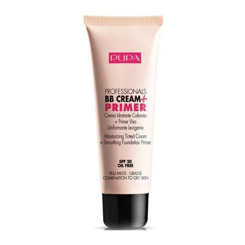 Pupa BB kremas + gruntas mišriai ir riebiai odai 002 Sand 50 ml