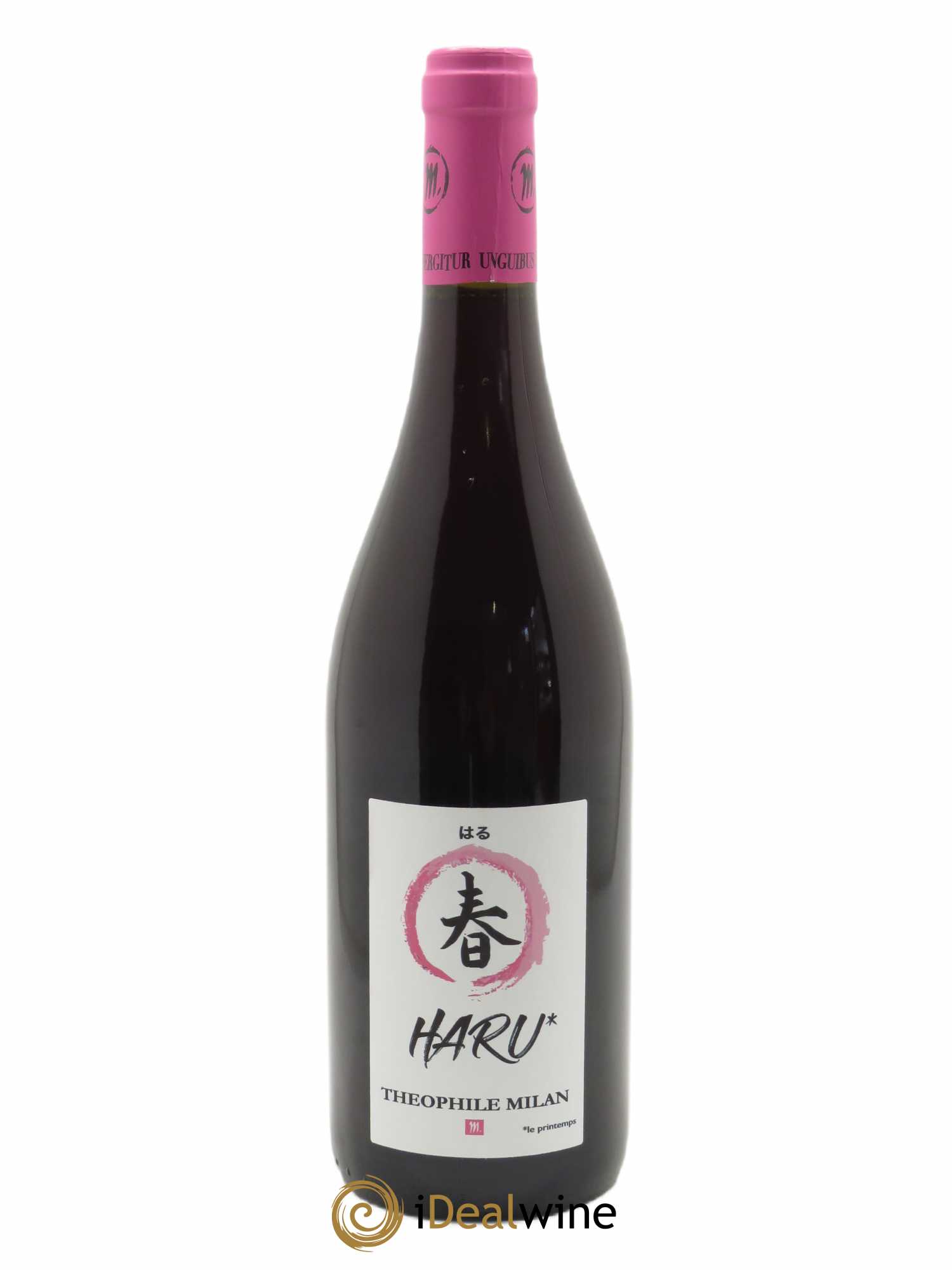 Vin de France Théophile Milan Haru Henri Milan  2021 - Lot de 1 Bouteille