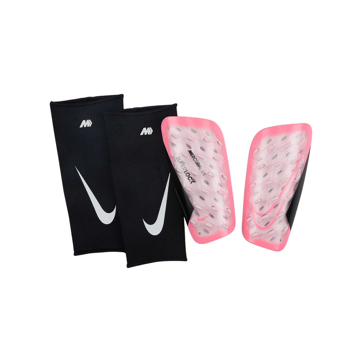 Nike Mercurial Lite Super Lock Schienbeinschoner Rot F675