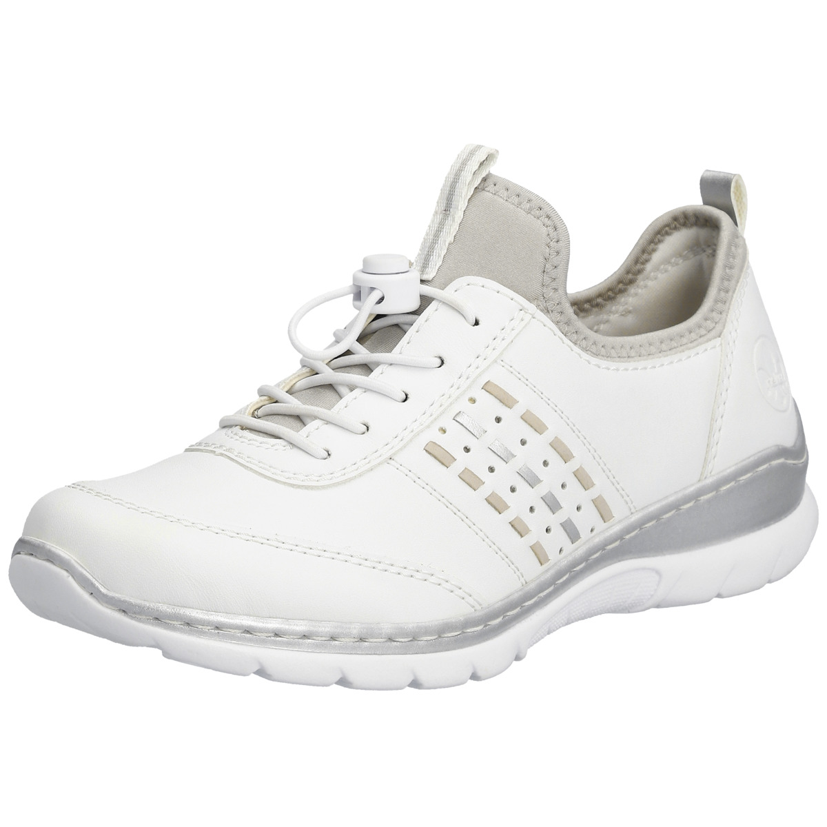 Rieker L3259 Sneaker Low weiss