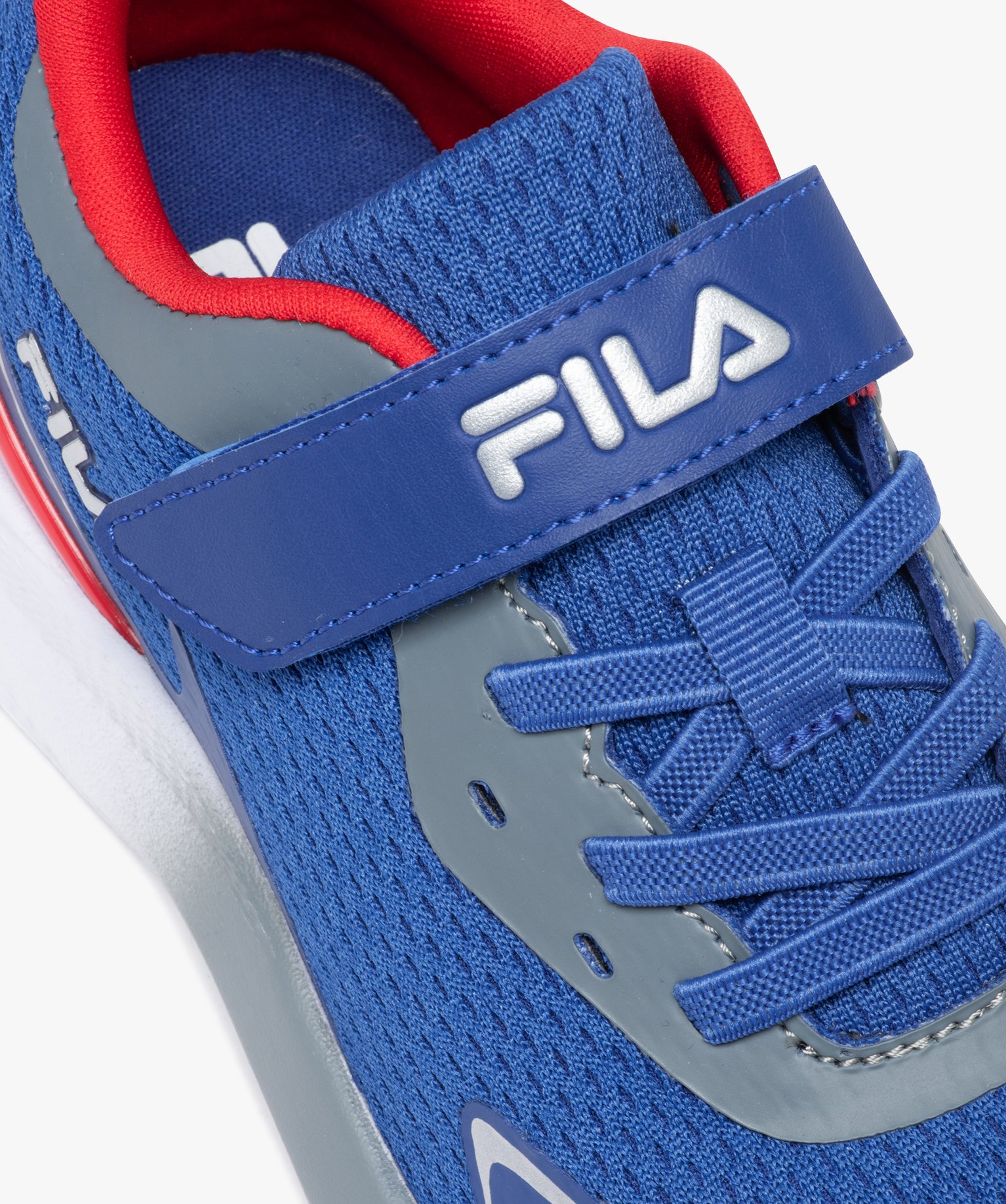 Baskets Garçon en velcro style running - Fila marine | GEMO