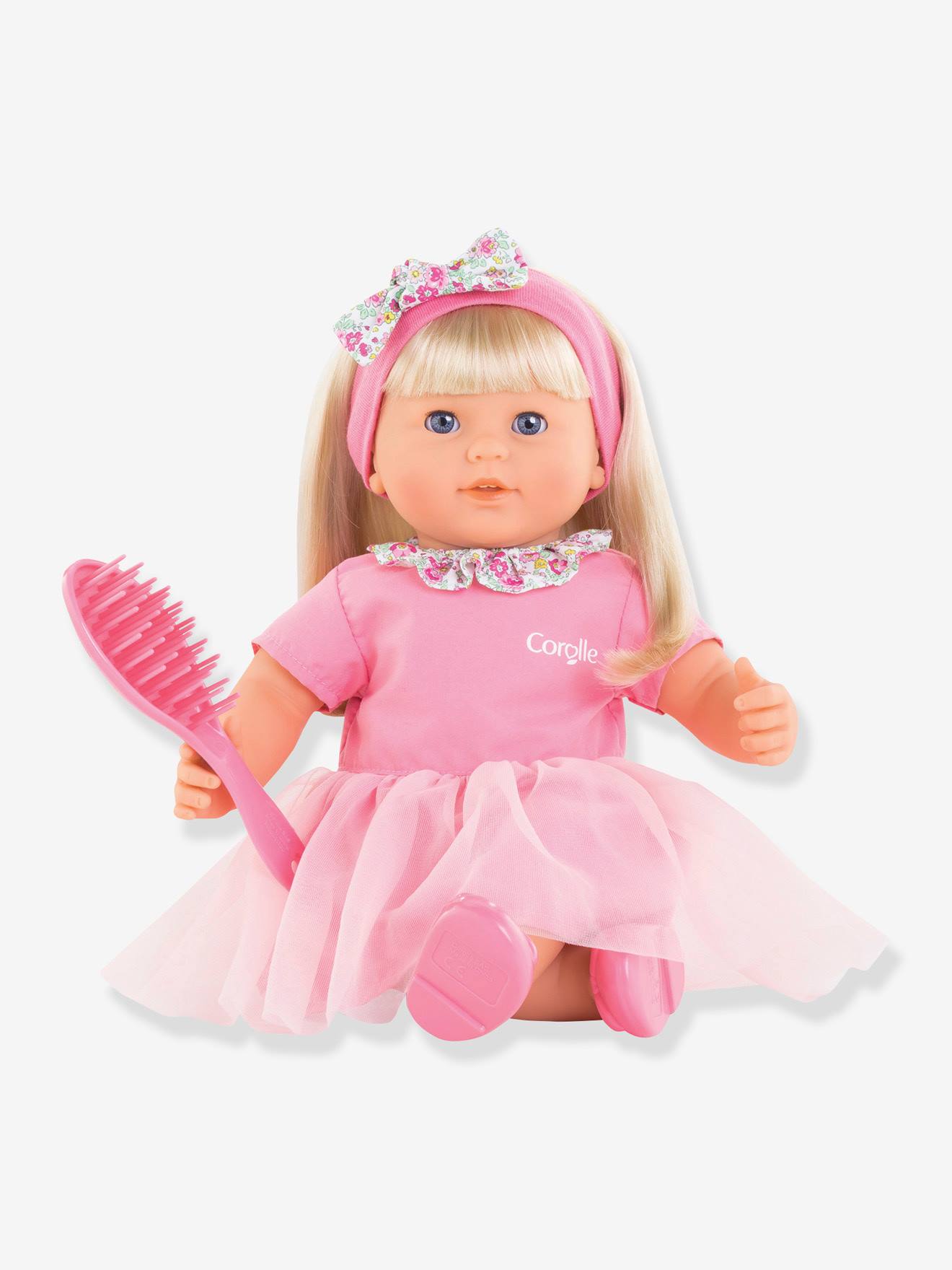 Poupée Bébé Adèle 36 cm COROLLE rose bonbon