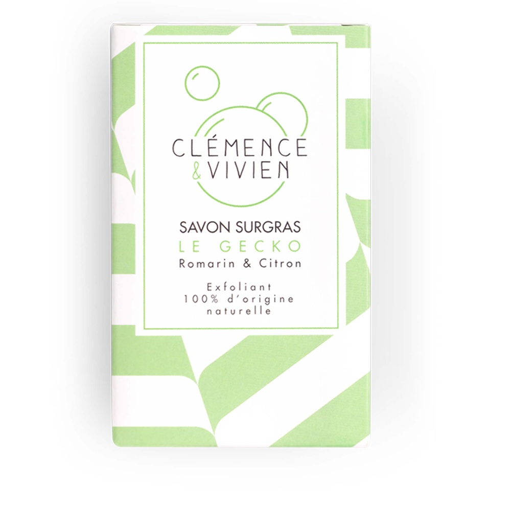 Clemence & Vivien SAVON A FROID LE GECKO SAVON SOLIDE