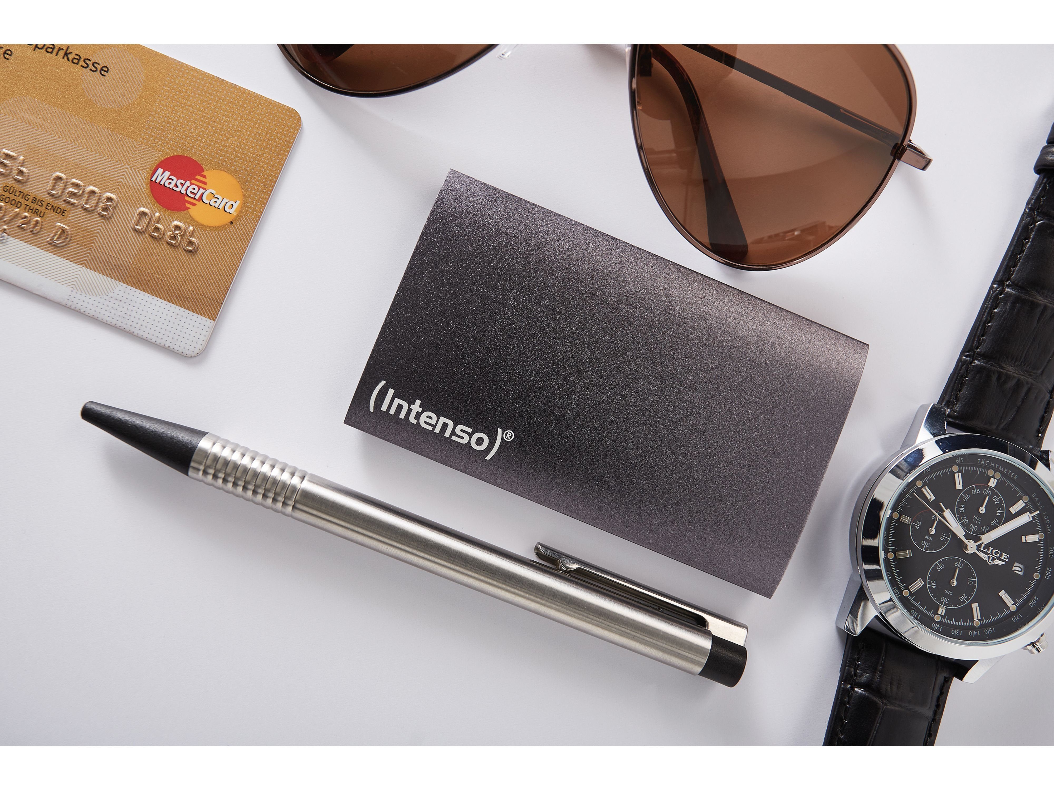 Intenso INTENSO Externe SSD Premium, 2 TB, anthrazit externe SSD