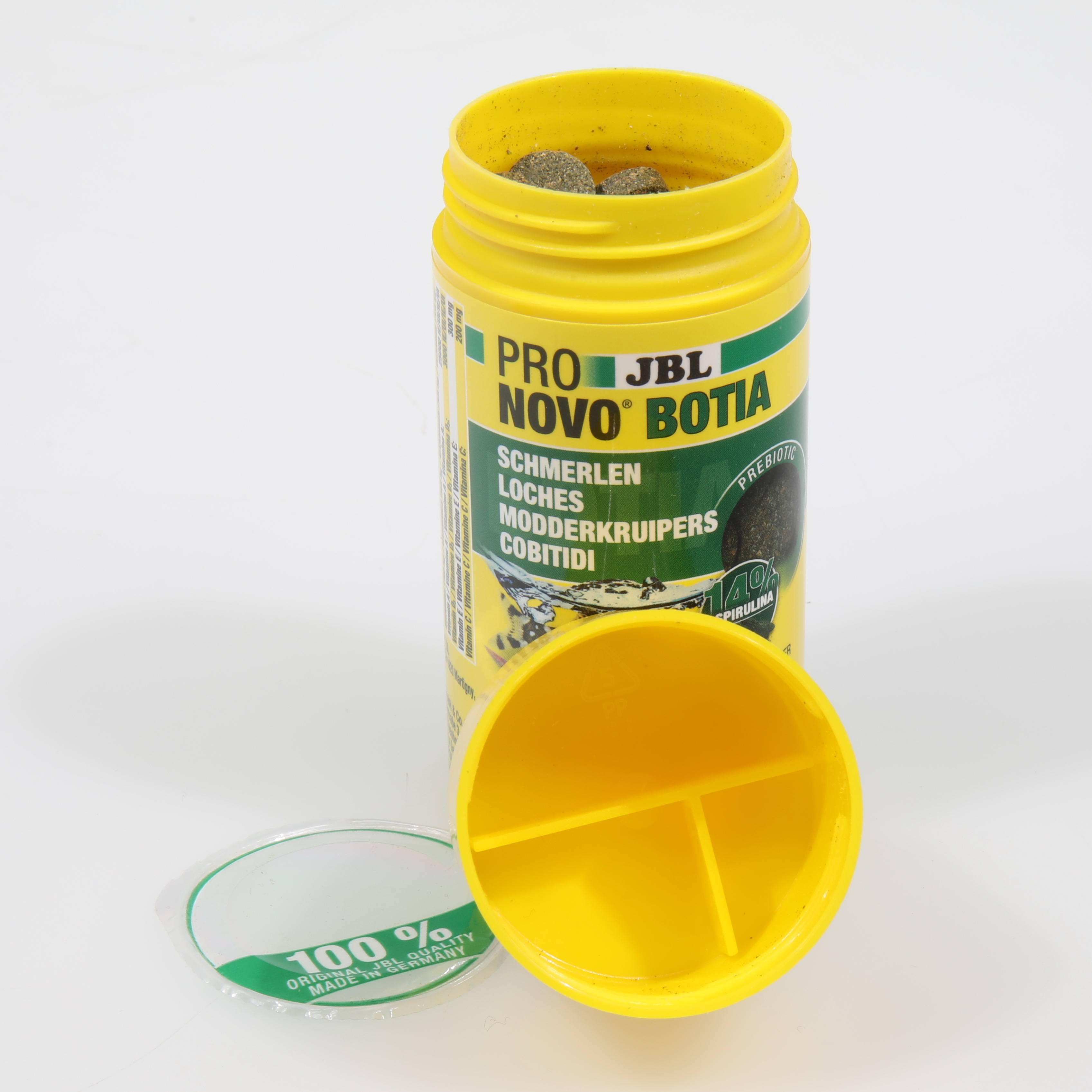 JBL Hauptfutter JBL PRONOVO BOTIA Futtertabletten für alle Schmerlen M 100 ml