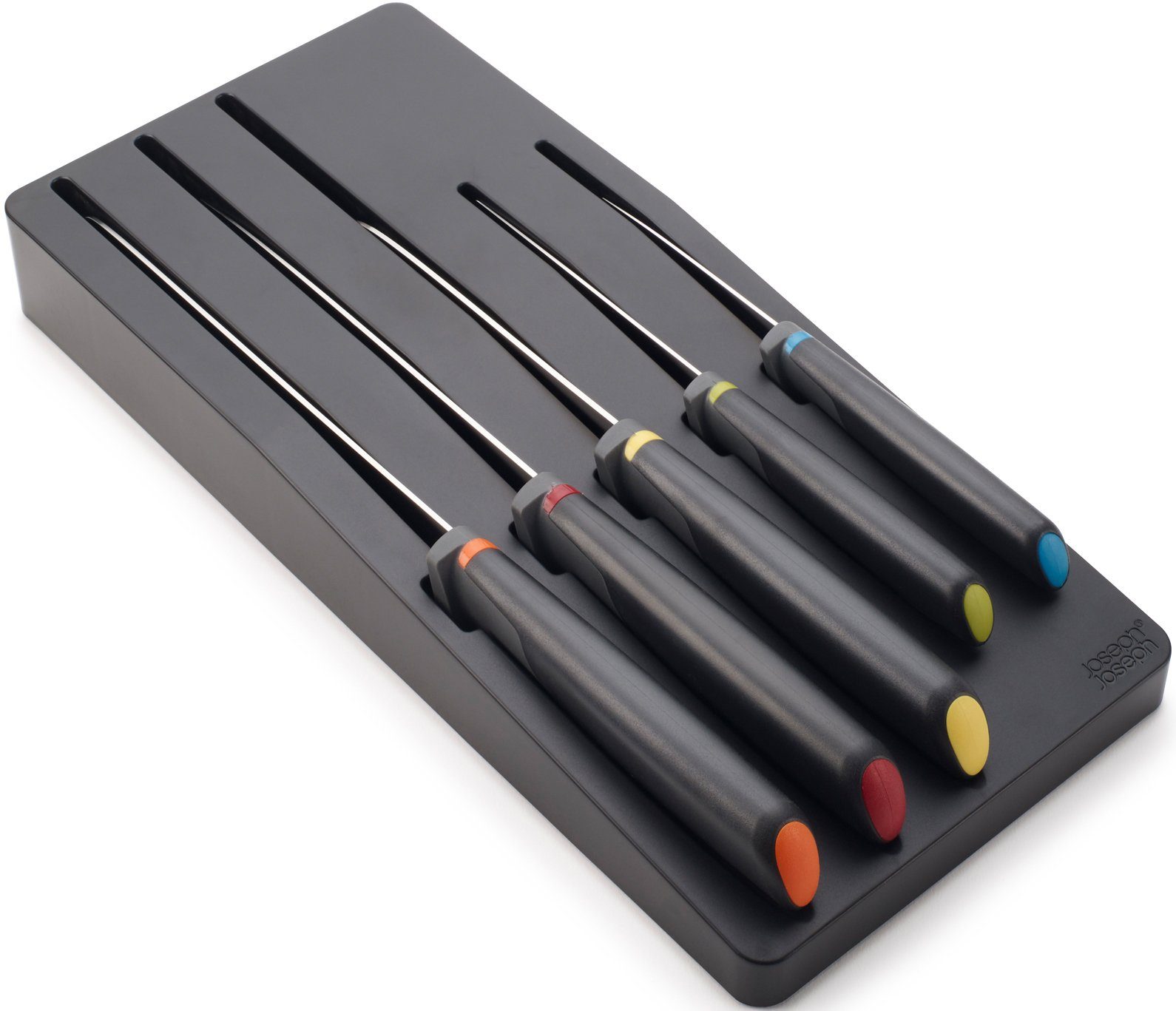 Joseph Joseph Messer-Set Elevate Knives Store (Set, 6-tlg), japanisches Edelstahl, Schubladeneinlage