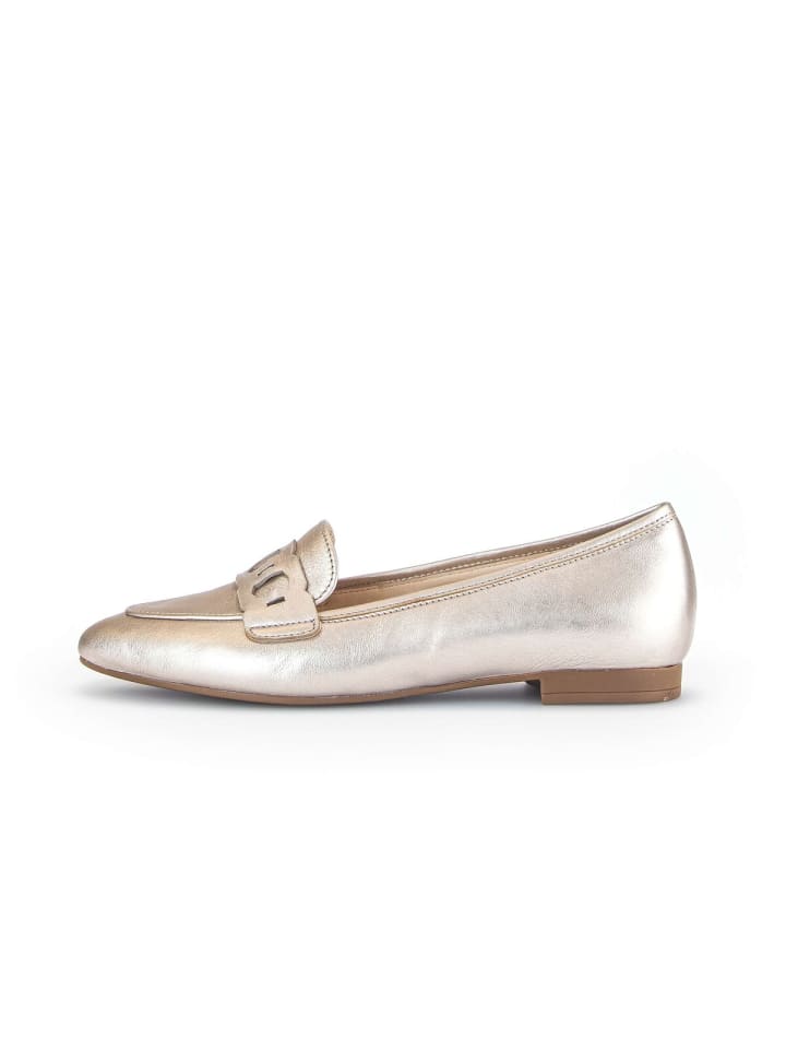 Gabor Fashion Elegante Ballerinas in gold günstig kaufen