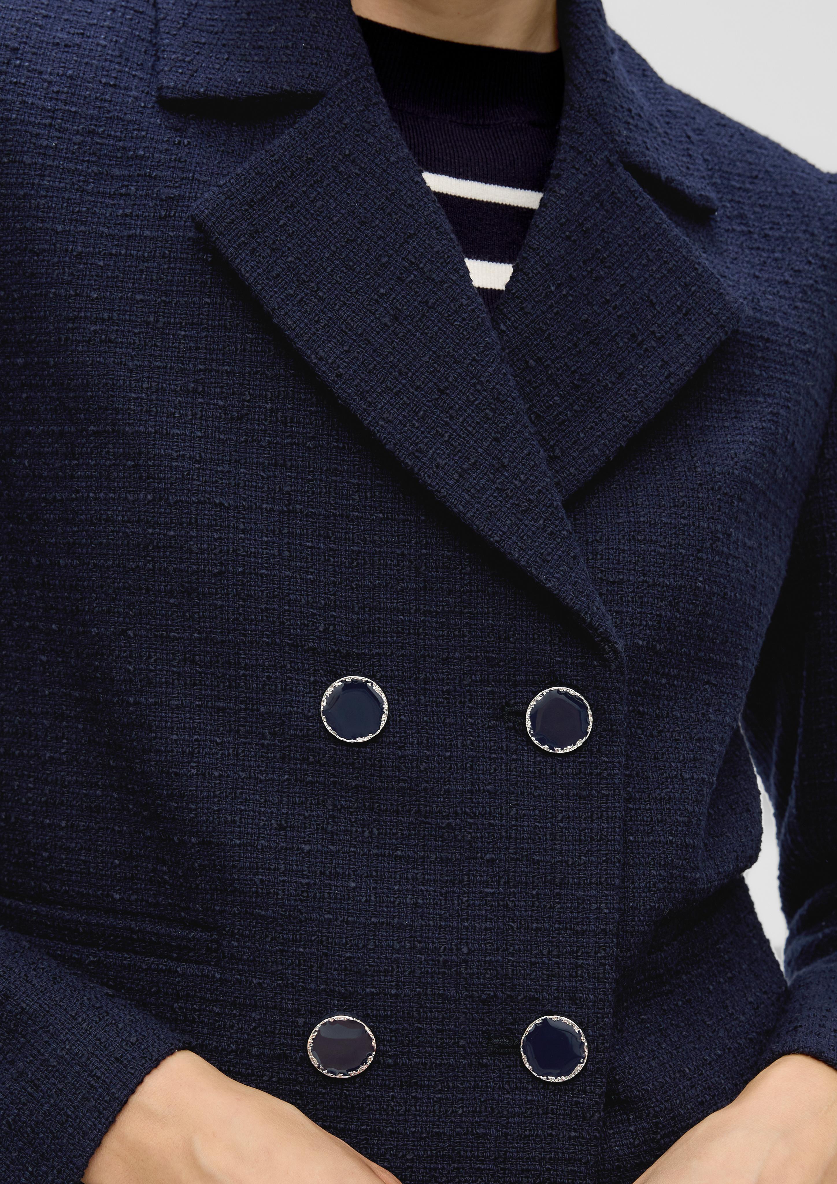 Verkürzter doppelreihiger Blazer  2139861-5959