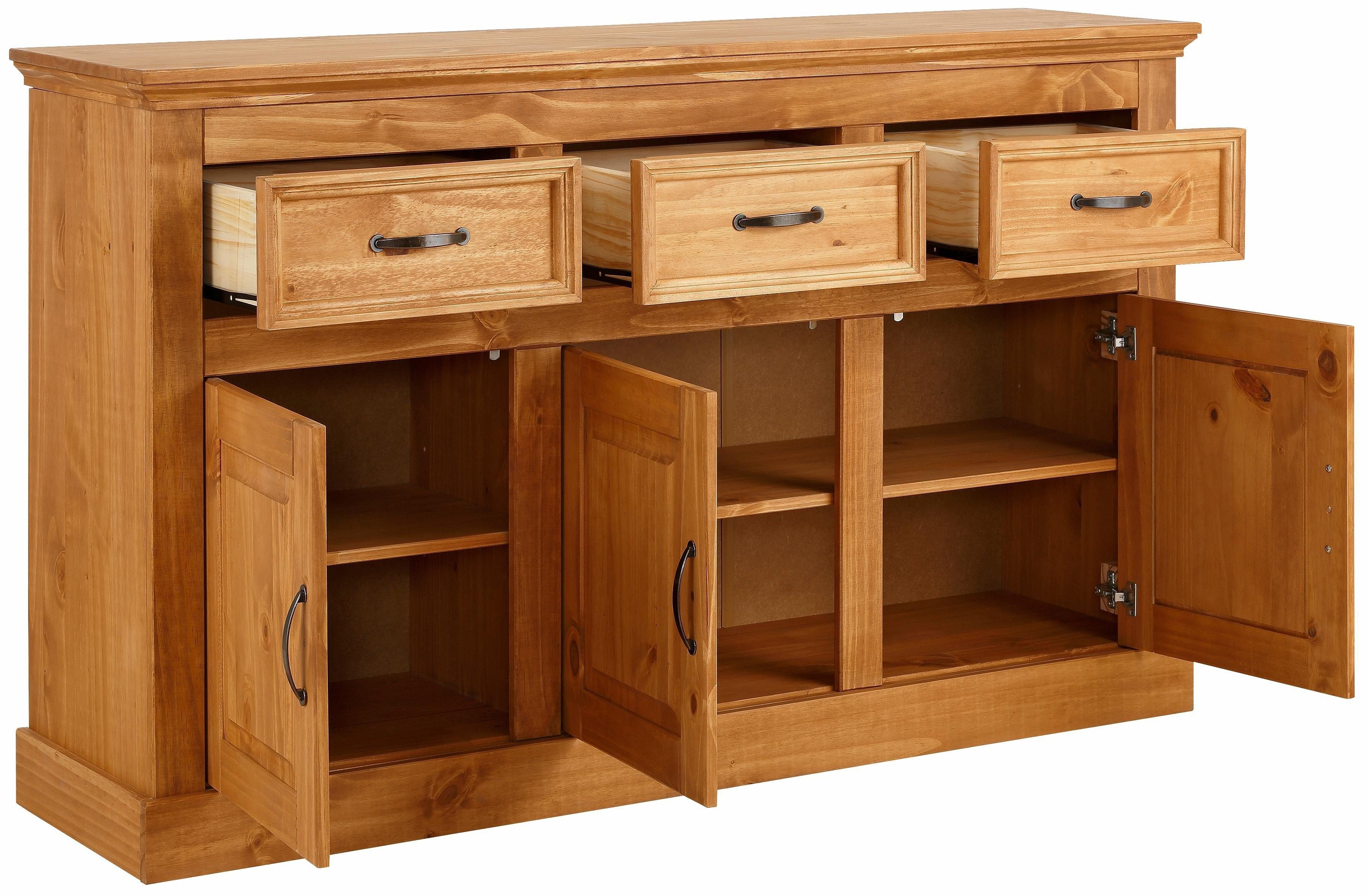 Home affaire Sideboard Selma, aus massivem Kiefernholz