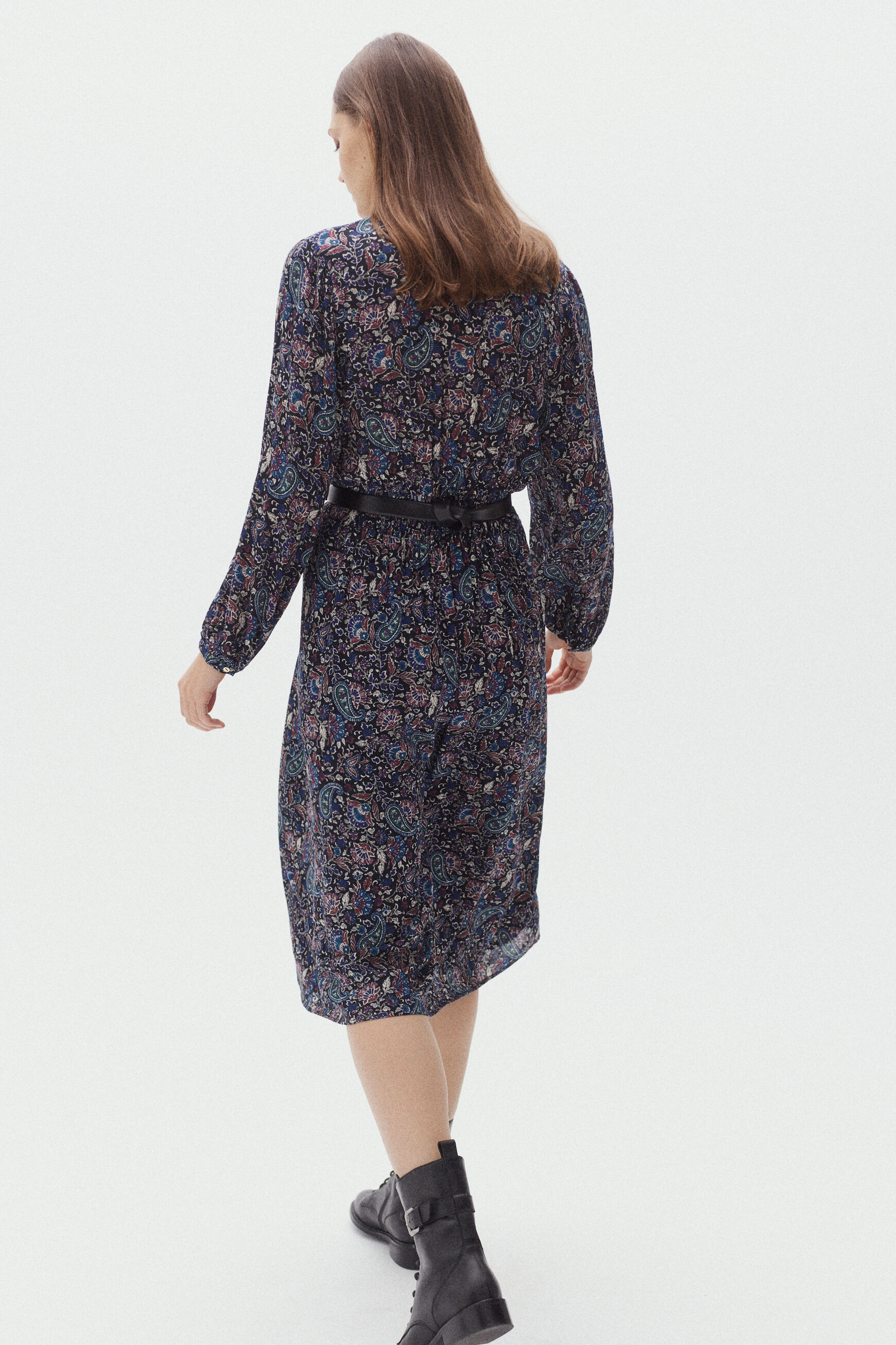 robe clarisse bleu marine femme