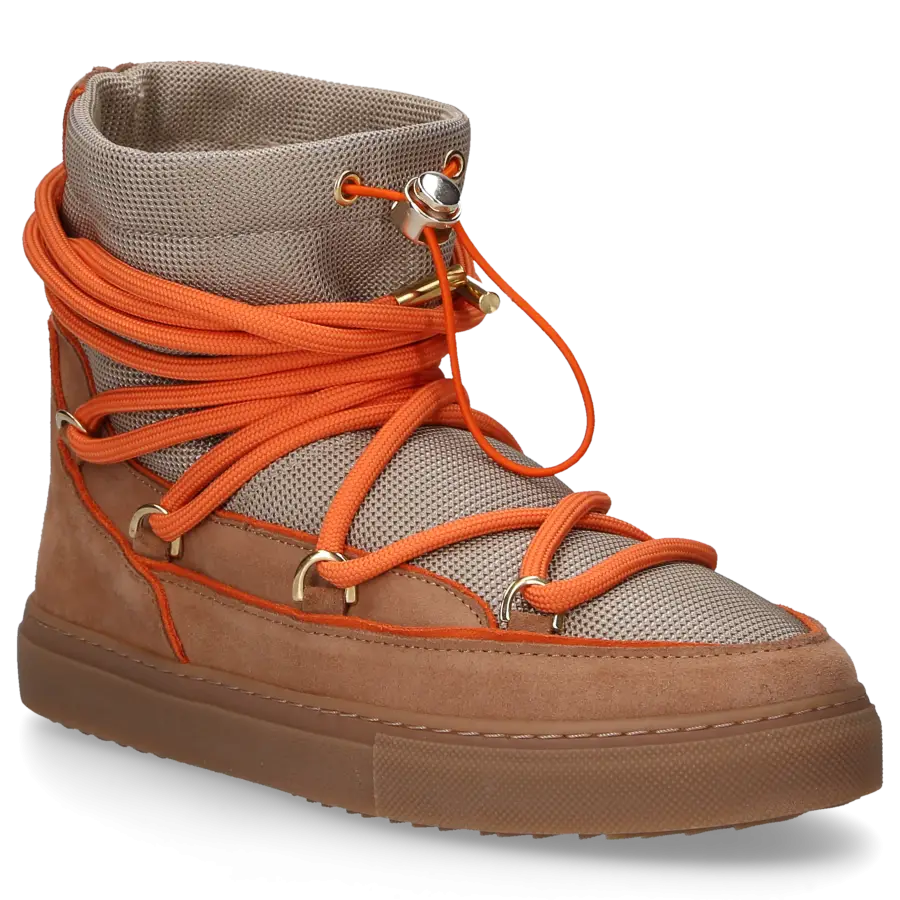 INUIKII - Stiefeletten 70102 gefüttert - beige