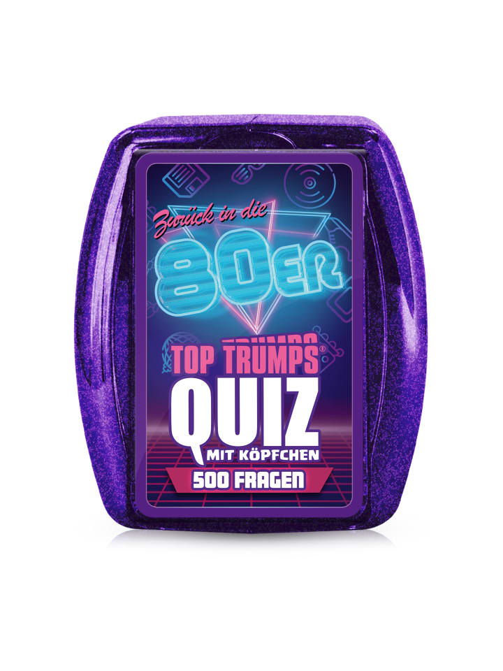 Winning Moves Top Trumps Quiz 80er Ratespiel in bunt günstig kaufen onesize