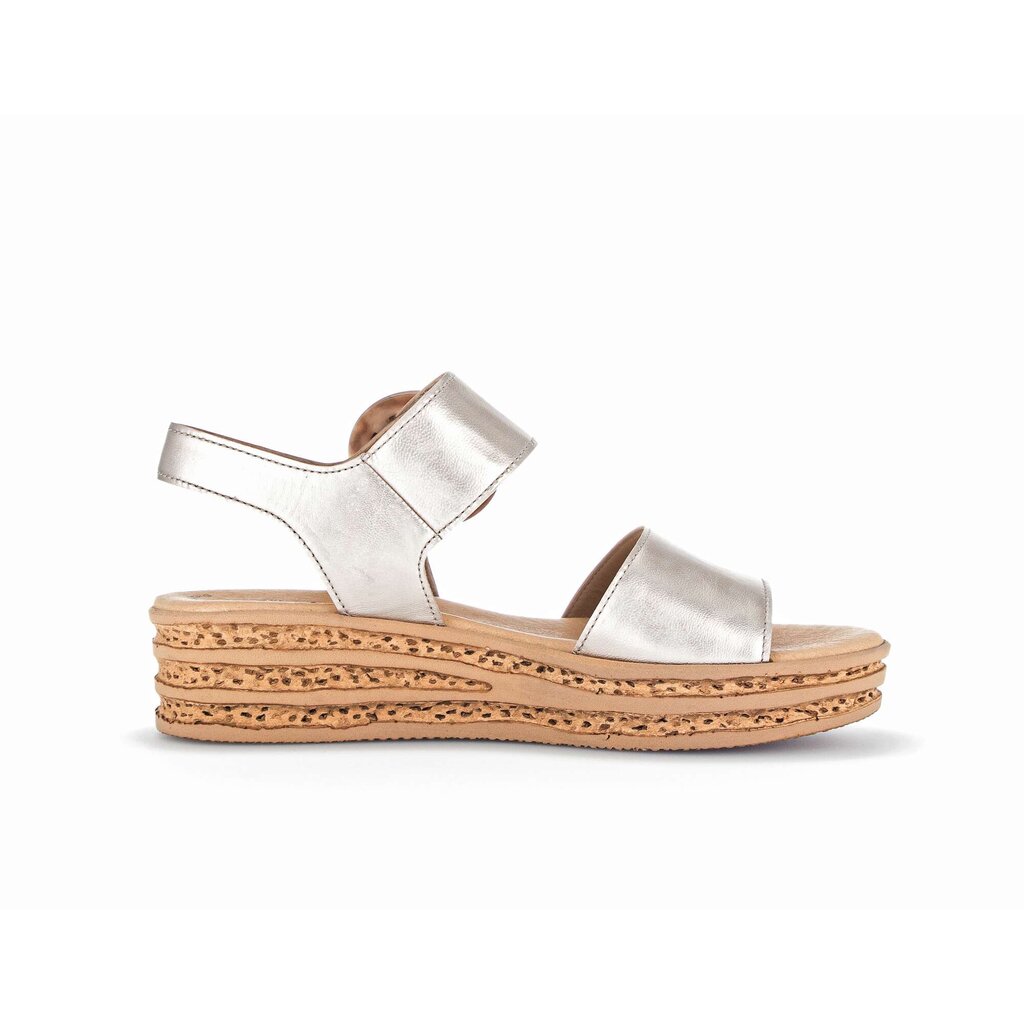 Gabor fashion Plateau Sandale beige