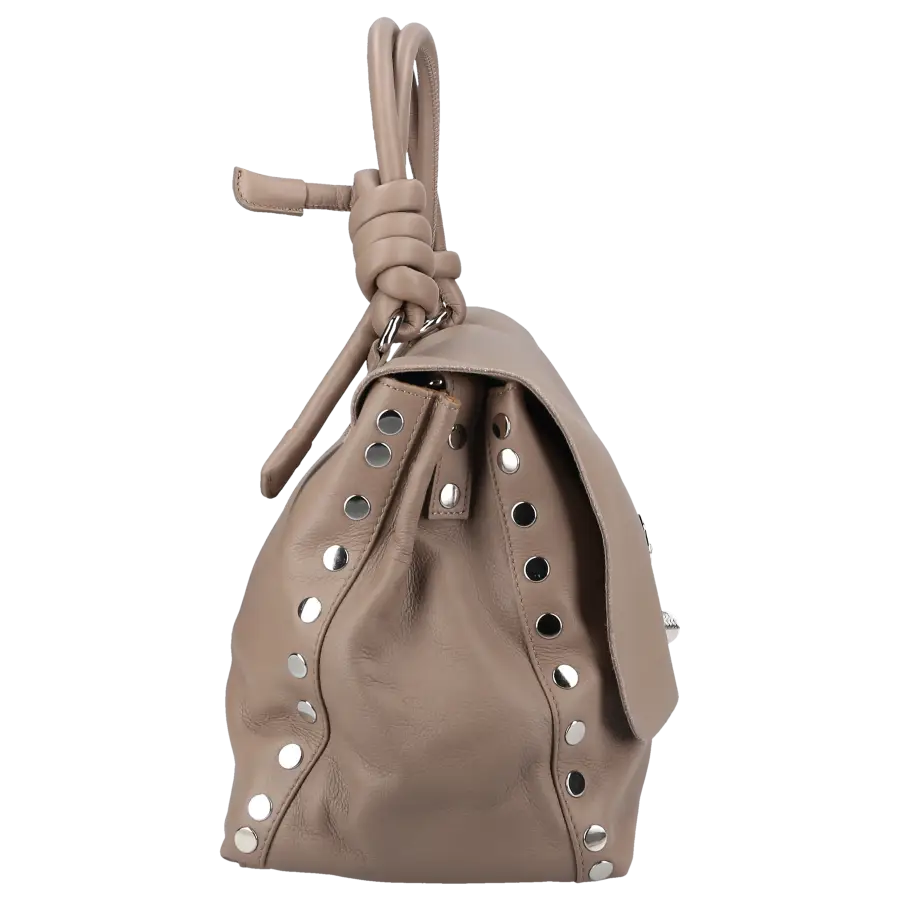 Zanellato - Handtasche POSTINA M Kalbsleder - grau