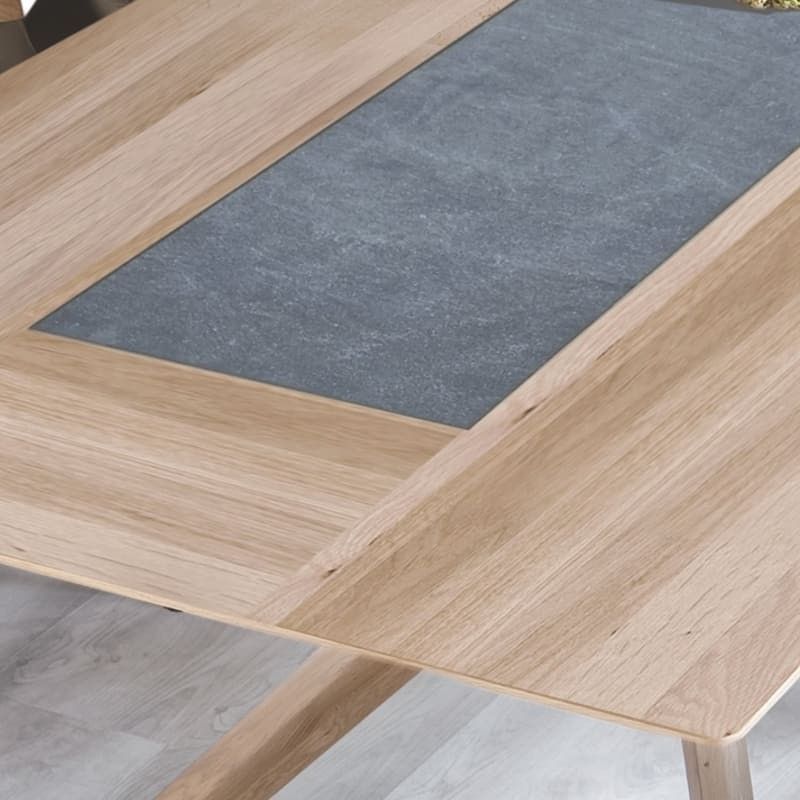 Voglauer Esstisch Valpin mit Steineinlage 100 x 200