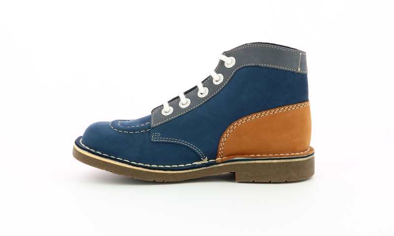 Bottillons cuir Kick Col