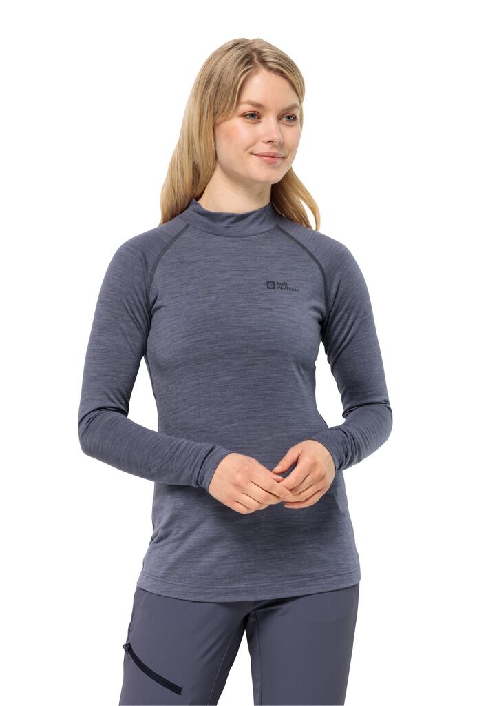 KAMMWEG L/S W Langarm Funktionsshirt mit Merinowolle Damen