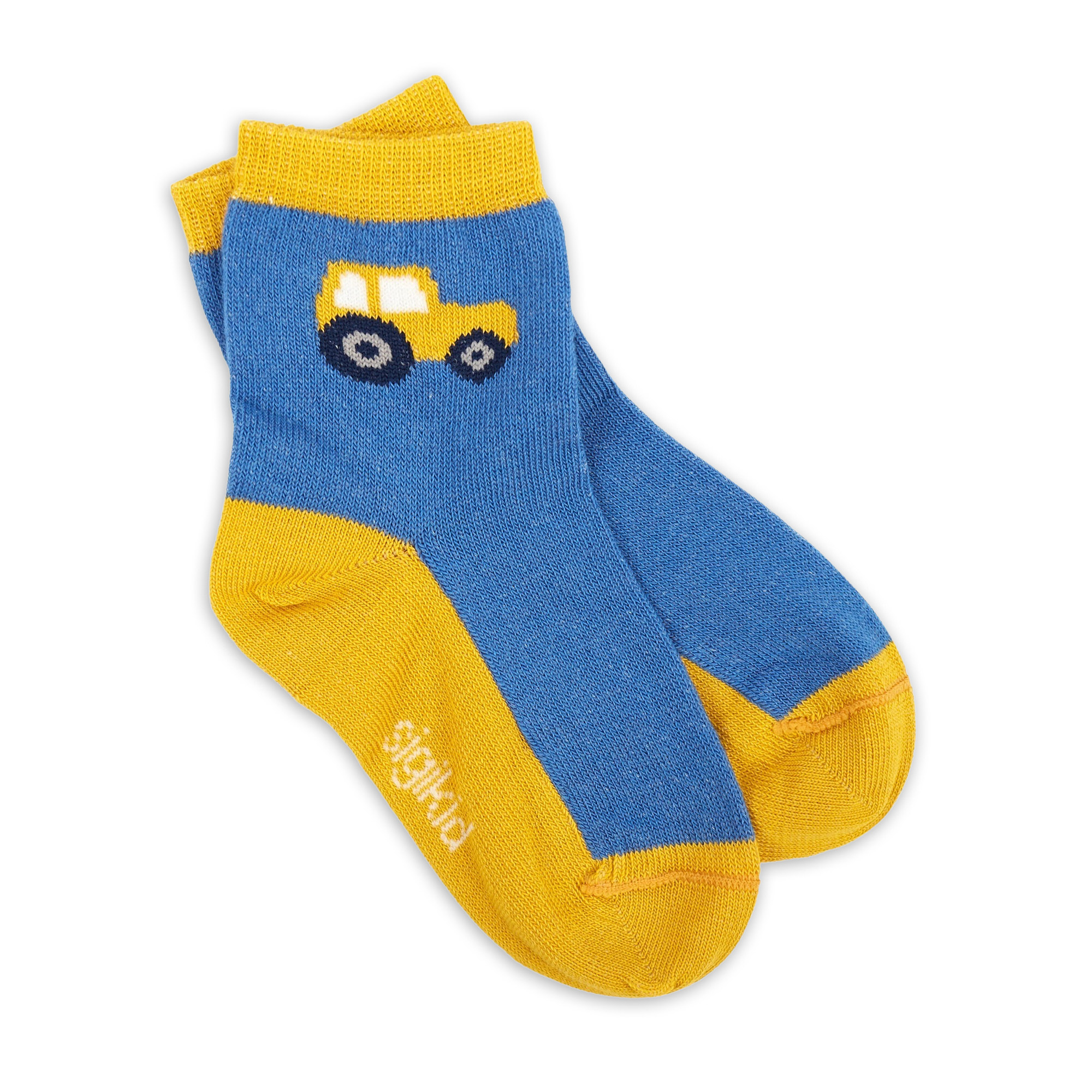 3 Paar Baby Socken Traktor
