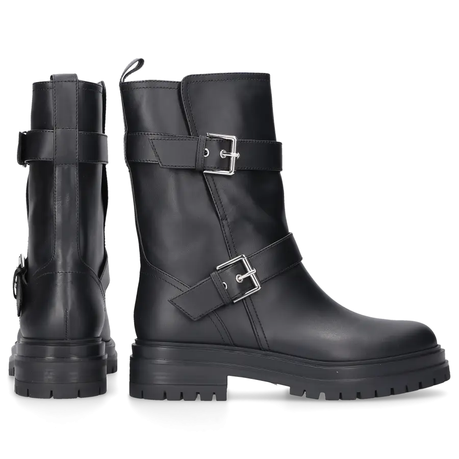 Gianvito Rossi - Stiefeletten THIAGO Kalbsleder - schwarz