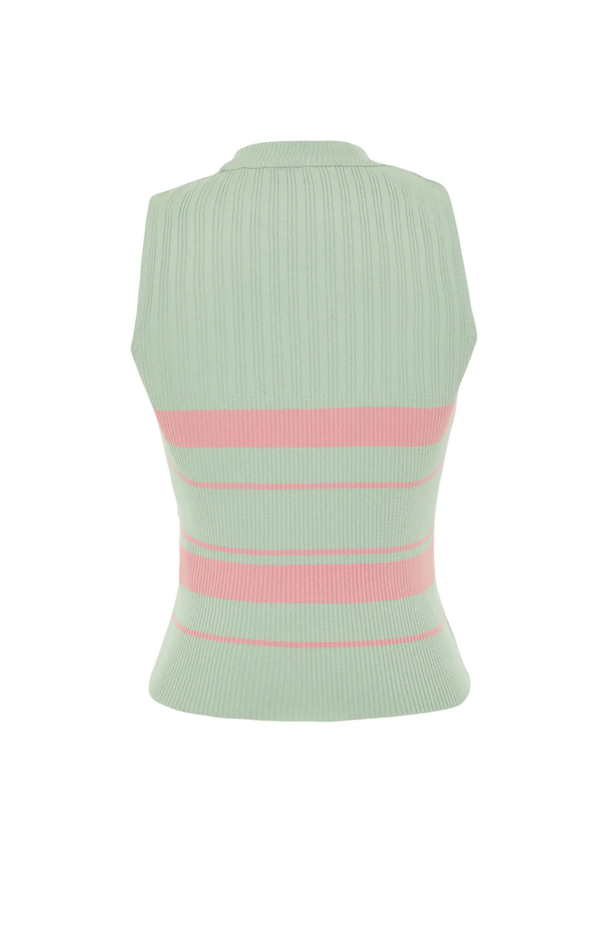 Trendyol Collection  Mintfarbene Strickbluse mit Rundhalsausschnitt TWOSS21BZ0370