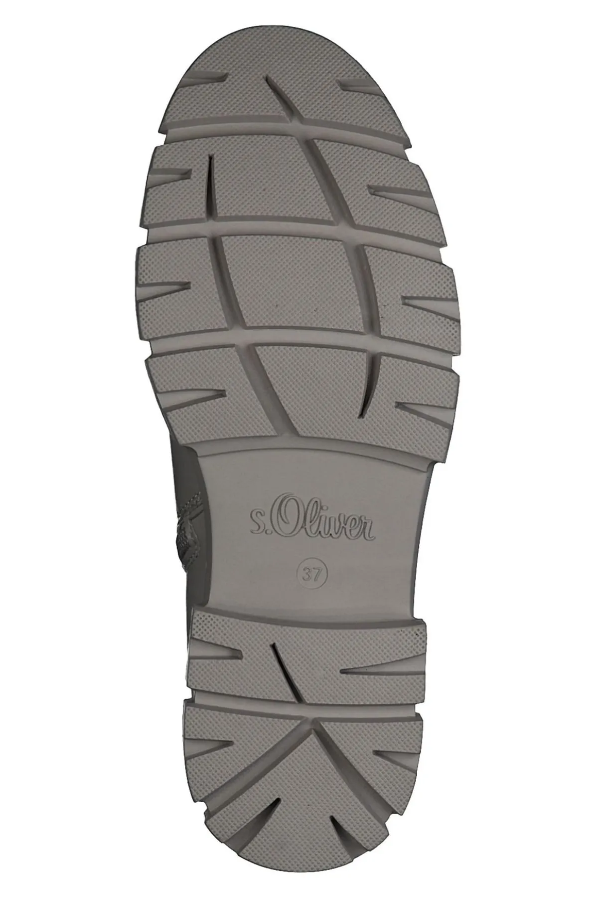 s.Oliver  Stiefelette - Beige - Blockabsatz