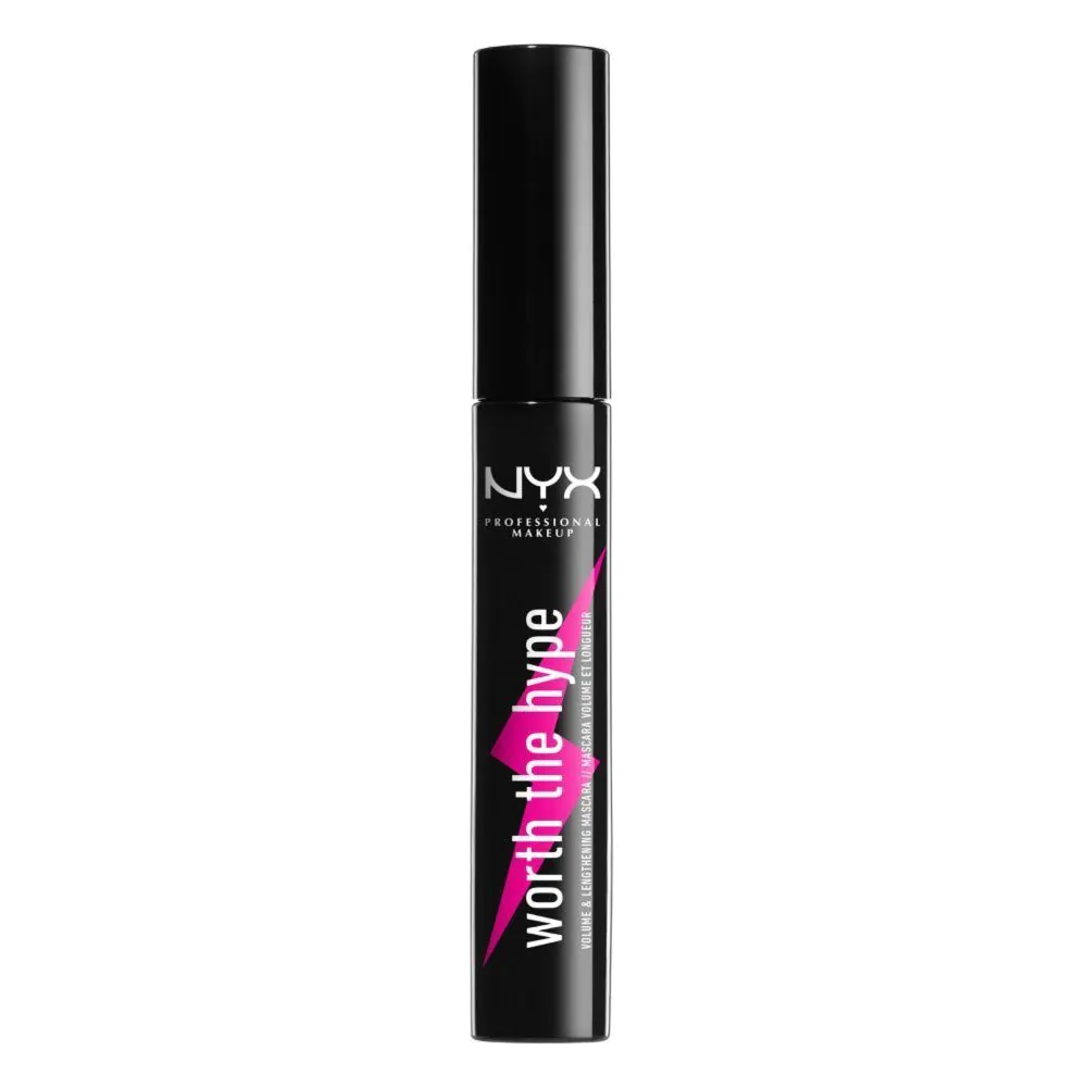 NYX blakstienų tušas „Worth The Hype“ – juodas (01)