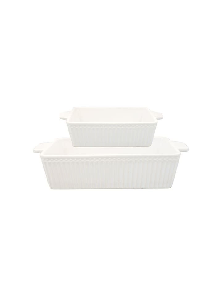 Greengate Auflaufformen 2er-Set klein Alice in weiss günstig kaufen onesize