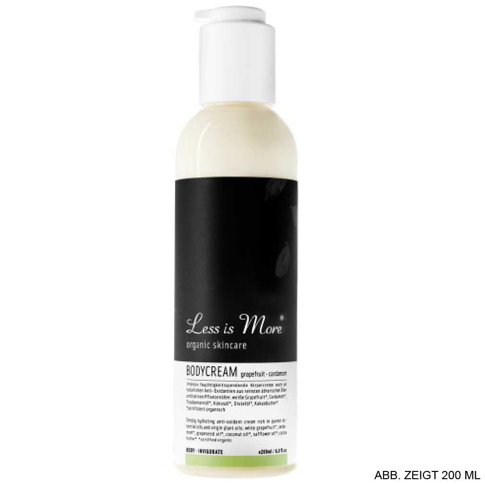 Less Is More Travel Bodycream Grapefruit Cardamom 50 ml