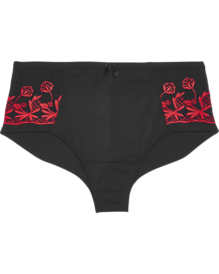 Panty mit Stickerei