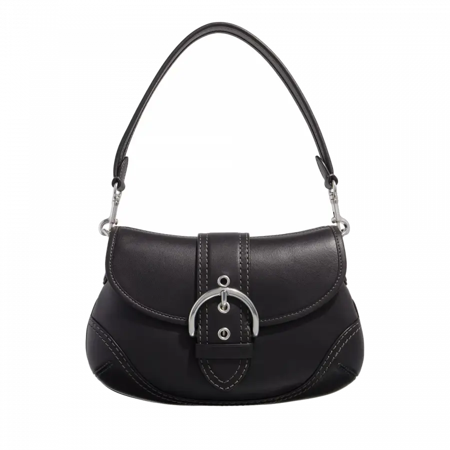 Coach - Coach Handle Bags Leder Black - schwarz