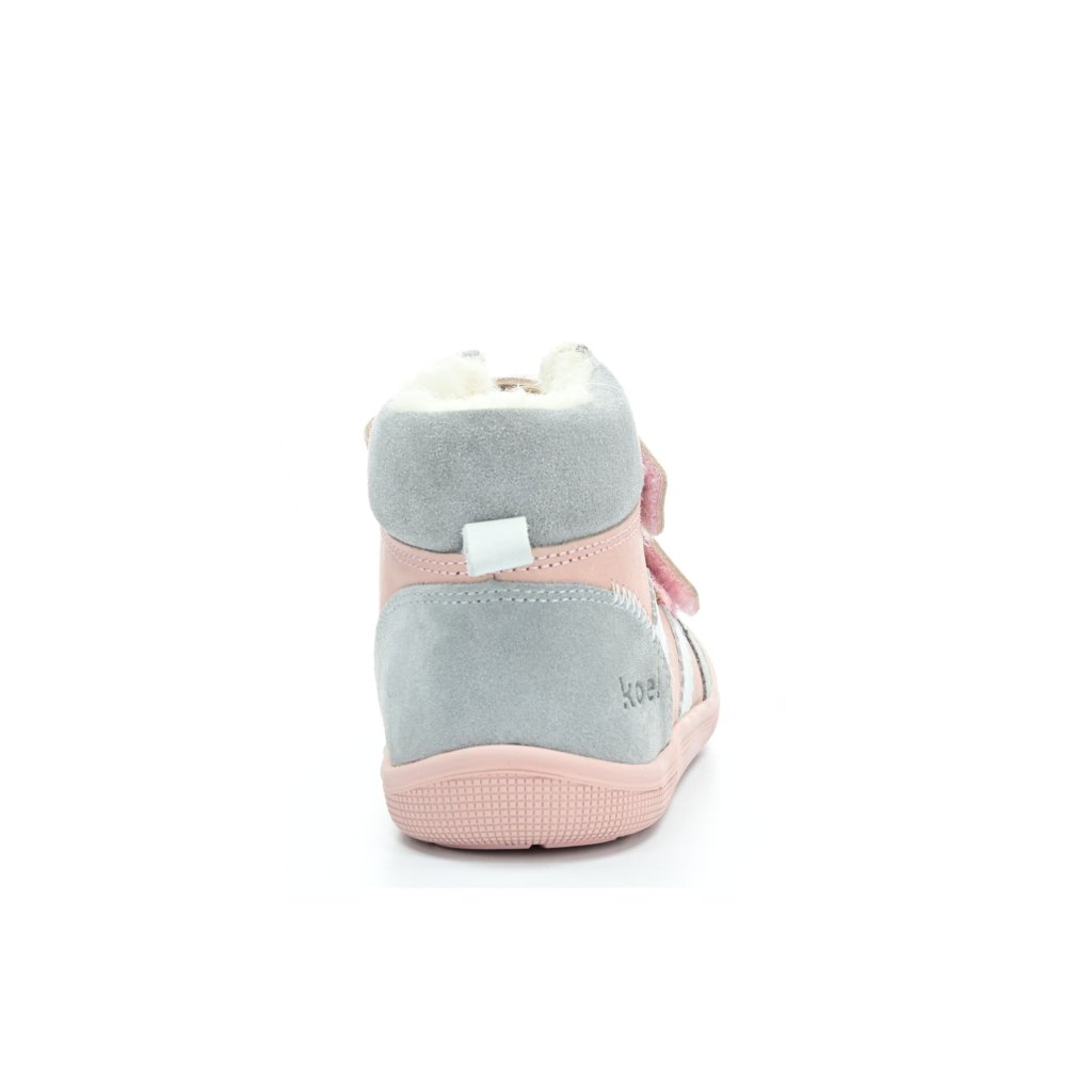 Koel4kids Ethan TEX Wool Nude mit Wolle gefütterte Winterbarfußschuhe