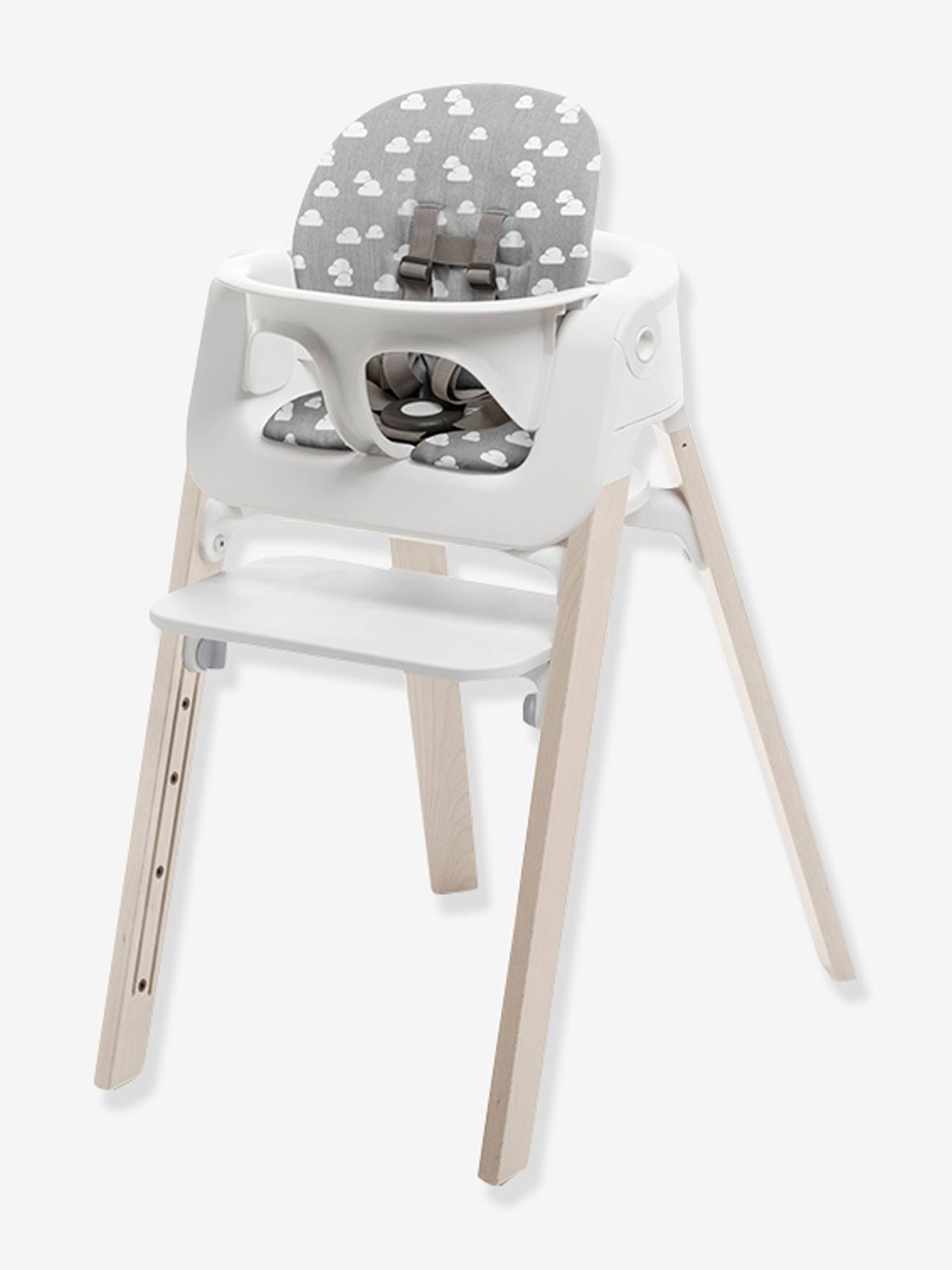 Coussin d’assise pour chaise haute Steps STOKKE bleu