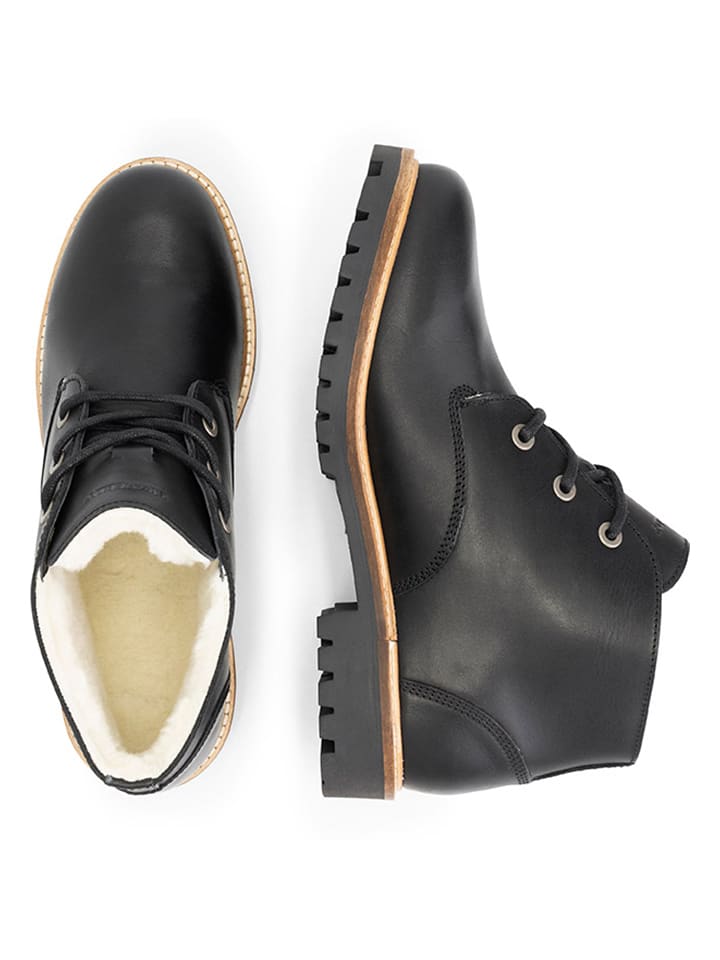 TRAVELIN' Leder-Schnürschuhe 