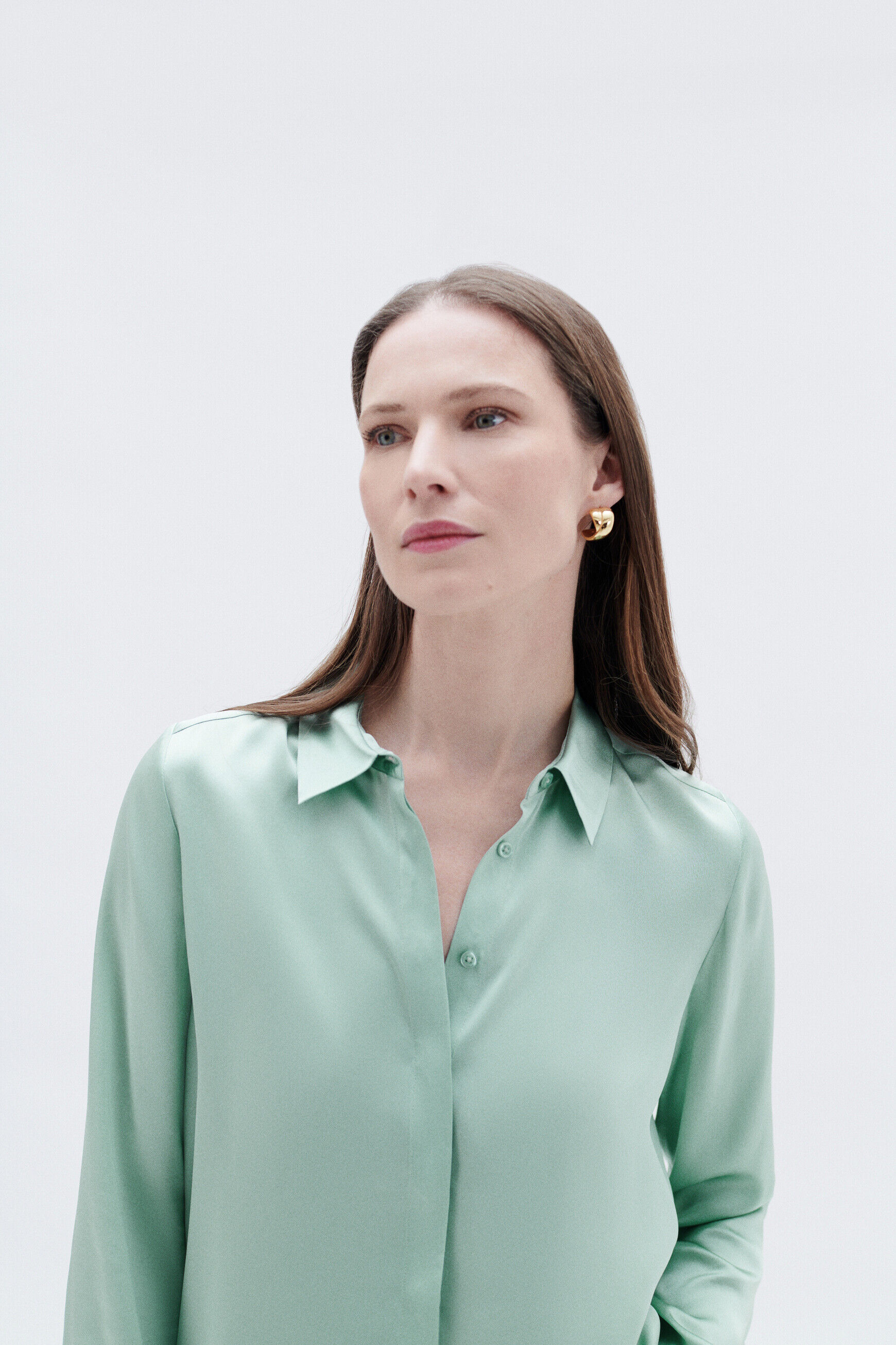 Chemise cjamie1 vert clair femme