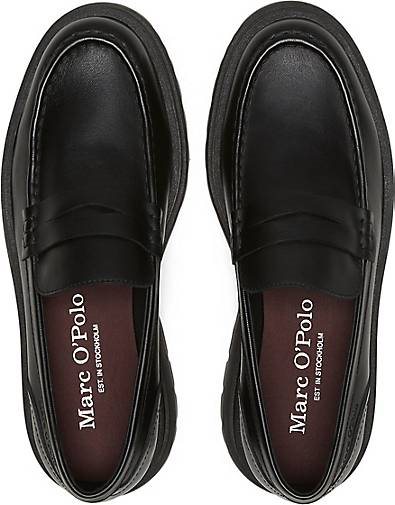Marc O'Polo Chunky-Loafer aus edlem Rindleder
